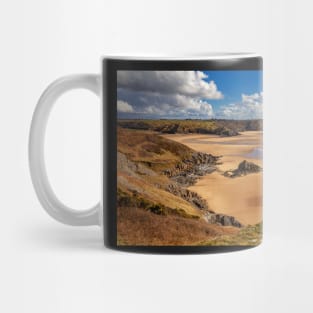 Three Cliffs Bay, Gower Mug